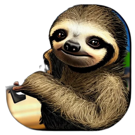 animal, staff, creature, 3d render transparent PNG cut-out