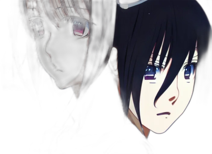 mask, anime, concept art, photorealistic transparent PNG cut-out