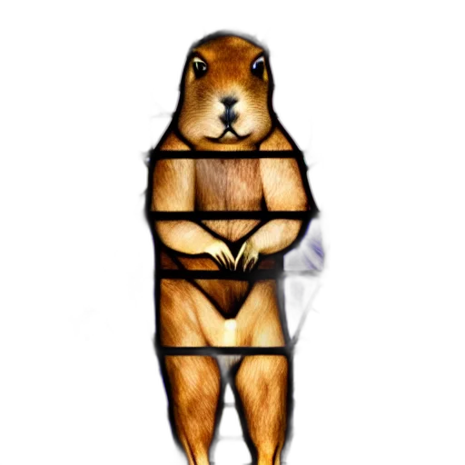 animal, dress, concept art, pixel art transparent PNG cut-out