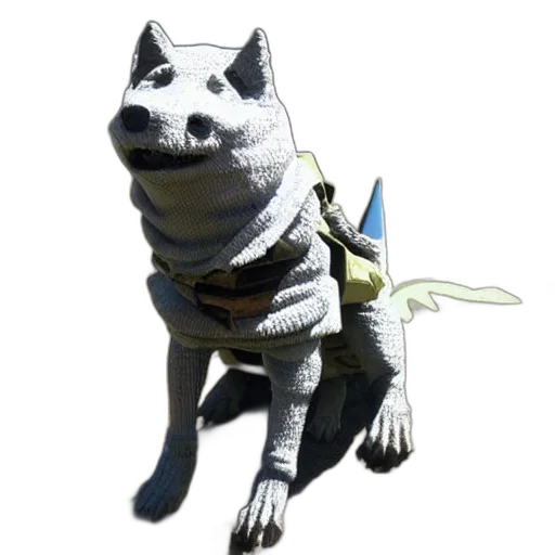 dragon, staff, creature, animal transparent PNG cut-out