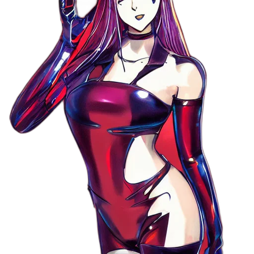 dress, jacket, staff, robot transparent PNG cut-out
