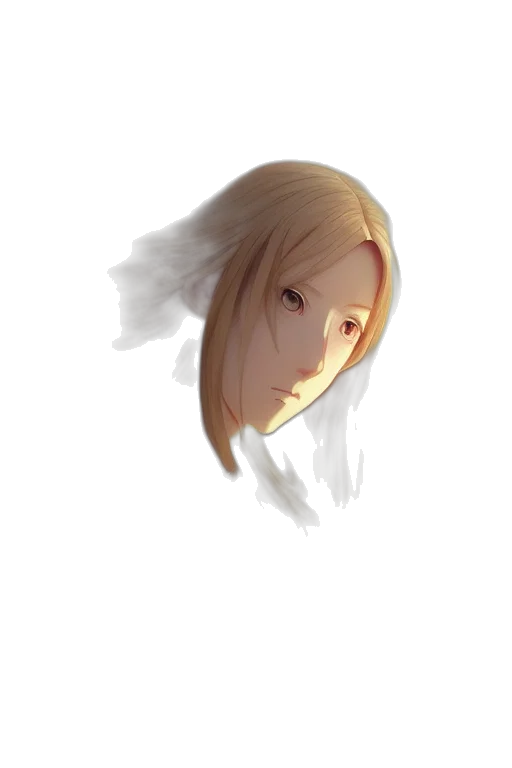 face, mask, hair, creature transparent PNG cut-out