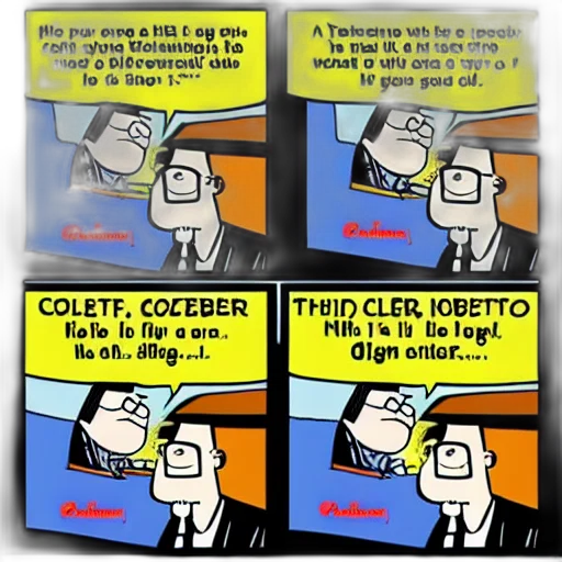 cartoon, comic book art, colbert, dilbert transparent PNG cut-out