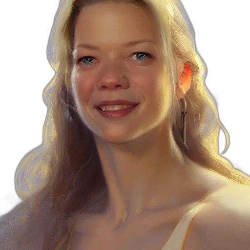 face, dress, jewelry, crown transparent PNG cut-out