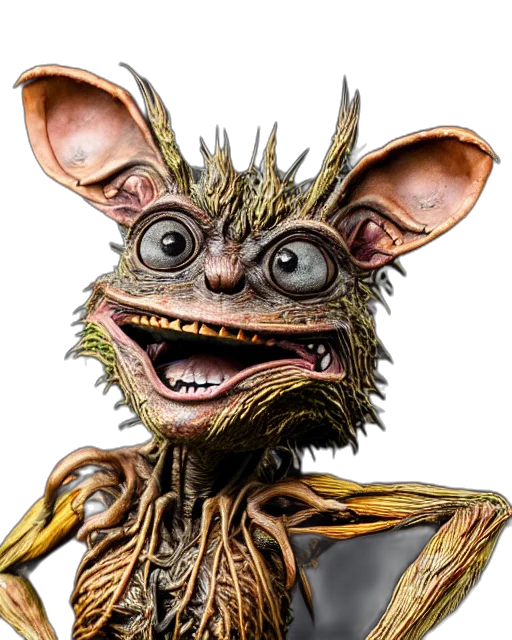 creature, mask, animal, face transparent PNG cut-out