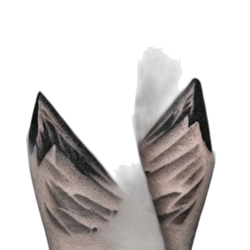 mask, shoes, hat, staff transparent PNG cut-out