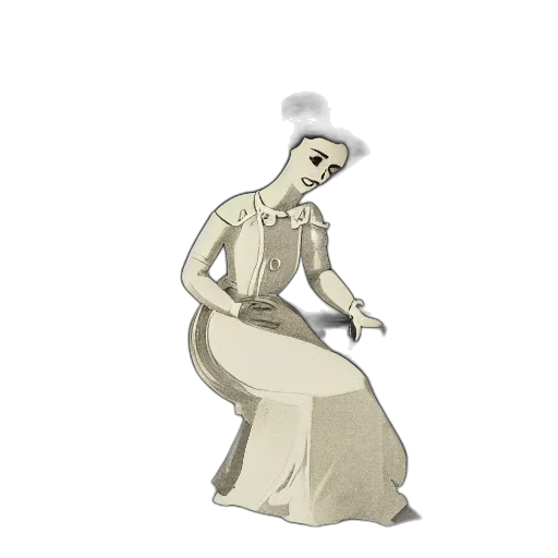 dress, staff, jewelry, mask transparent PNG cut-out