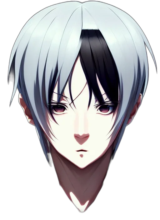 face, staff, mask, creature transparent PNG cut-out