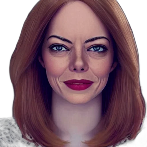 face, photorealistic, cartoon, comic book art transparent PNG cut-out