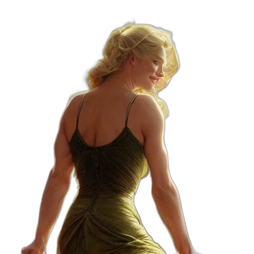 dress, concept art, oil painting, photorealistic transparent PNG cut-out