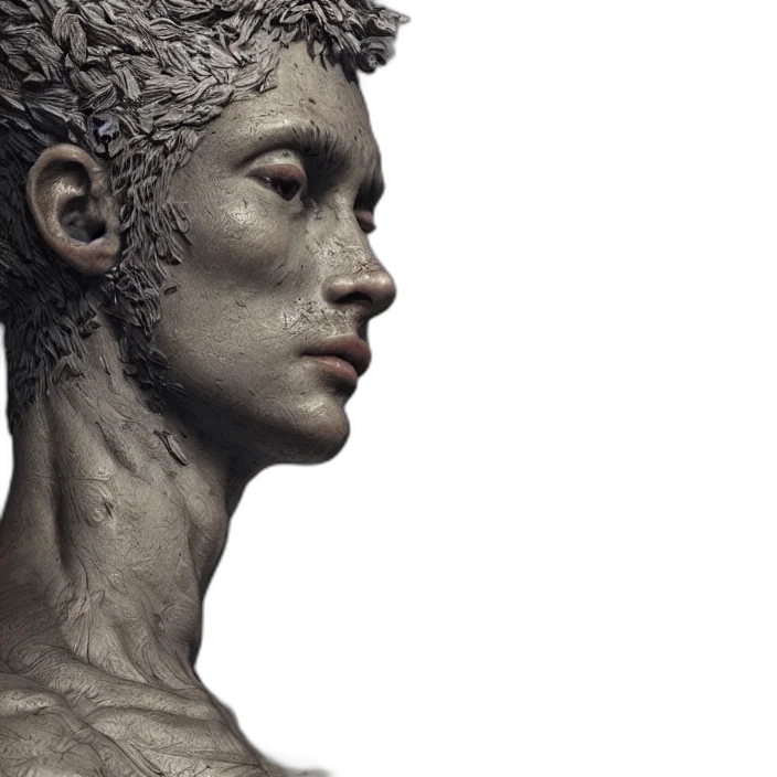 face, creature, mask, concept art transparent PNG cut-out
