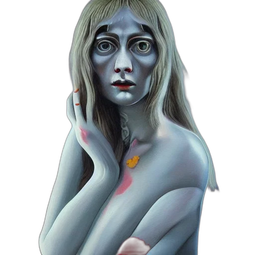 face, mask, dress, creature transparent PNG cut-out