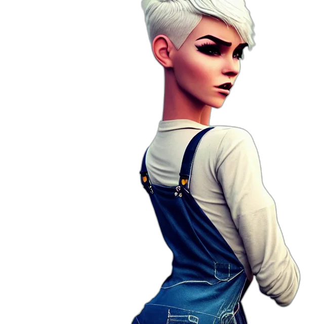 jacket, dress, concept art, 3d render transparent PNG cut-out