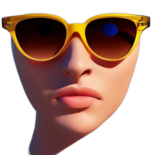 face, mask, hat, jewelry transparent PNG cut-out