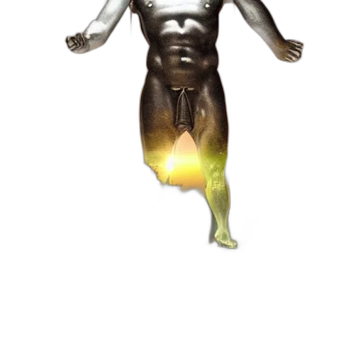 creature, robot, staff, mask transparent PNG cut-out