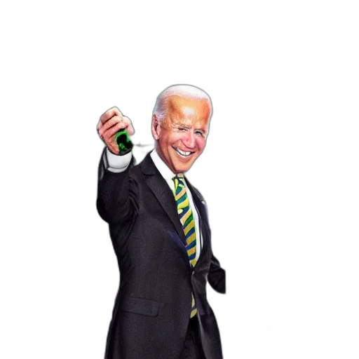 jacket, bottle, joe, biden transparent PNG cut-out