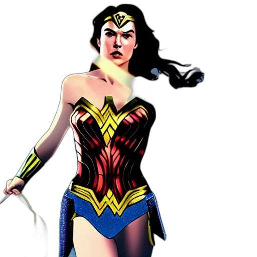 comic book art, concept art, 3d render, cartoon transparent PNG cut-out