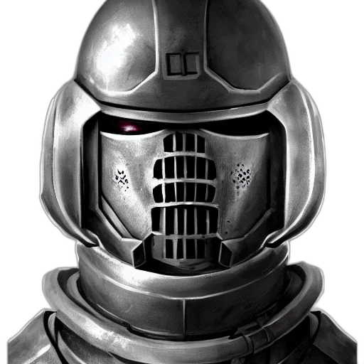 robot, mask, face, concept art transparent PNG cut-out