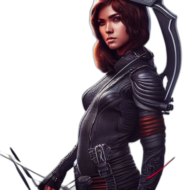 weapon, staff, jacket, concept art transparent PNG cut-out