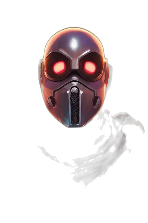 mask, robot, face, weapon transparent PNG cut-out