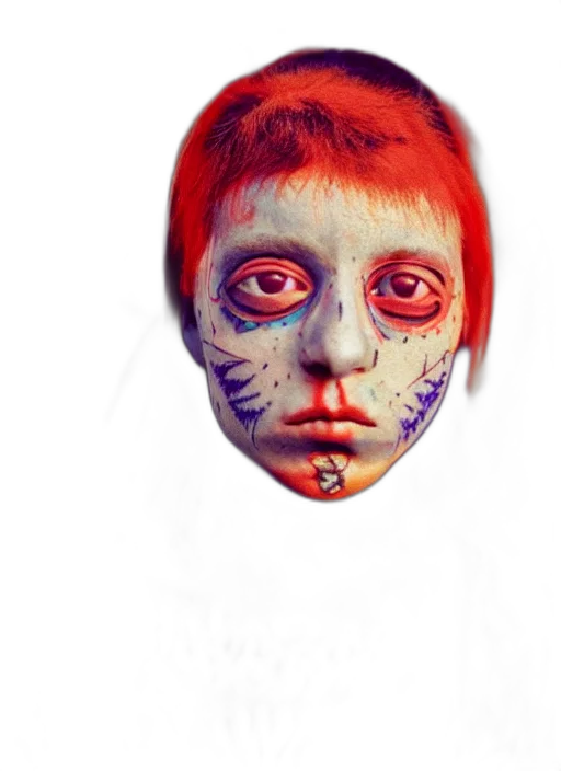 mask, face, creature, jewelry transparent PNG cut-out