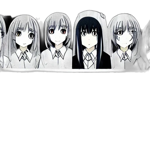 anime, 3d render, cartoon, concept art transparent PNG cut-out
