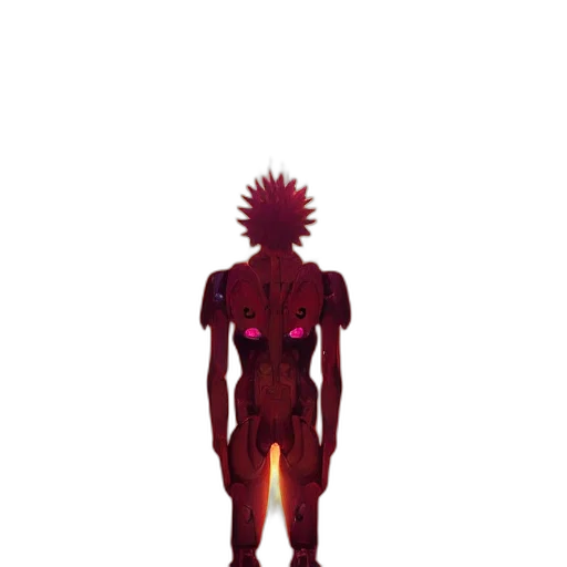 creature, robot, staff, mask transparent PNG cut-out