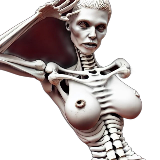 robot, jewelry, 3d render, cyberpunk transparent PNG cut-out