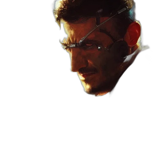 face, mask, robot, staff transparent PNG cut-out