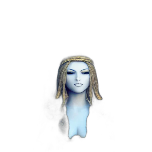 mask, face, staff, creature transparent PNG cut-out
