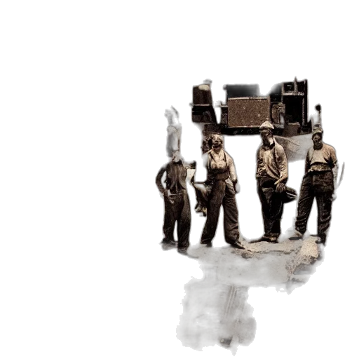 robot, staff, concept art, pixel art transparent PNG cut-out