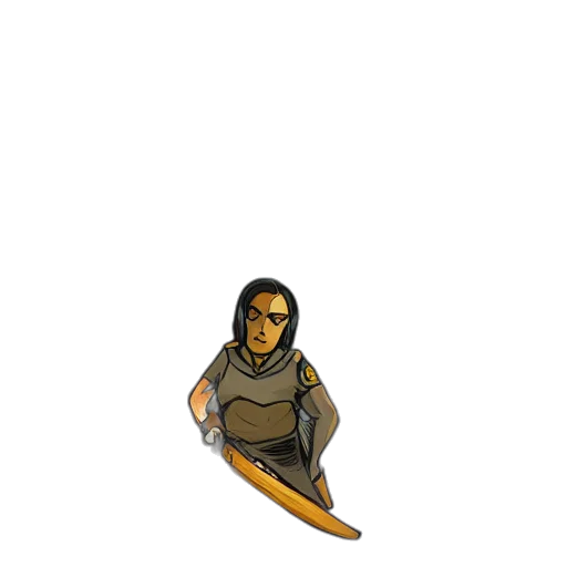 staff, sword, weapon, jacket transparent PNG cut-out