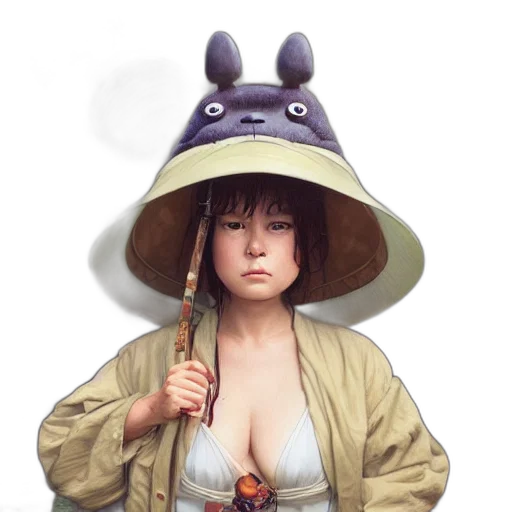 hat, staff, face, dragon transparent PNG cut-out
