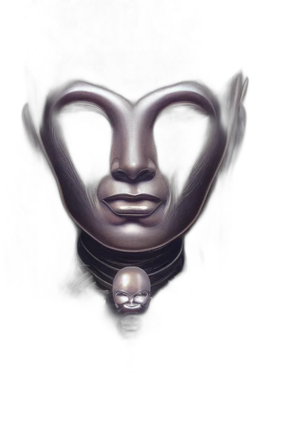 mask, face, robot, jewelry transparent PNG cut-out