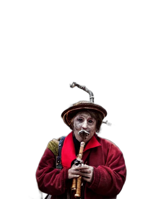staff, hat, mask, face transparent PNG cut-out