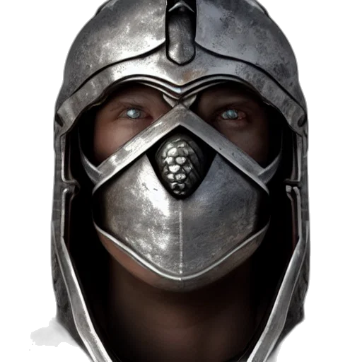 mask, face, sword, staff transparent PNG cut-out