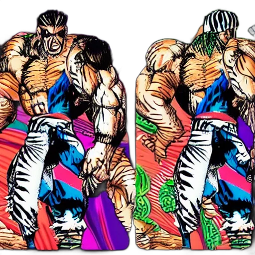 jacket, comic book art, concept art, vaporwave transparent PNG cut-out