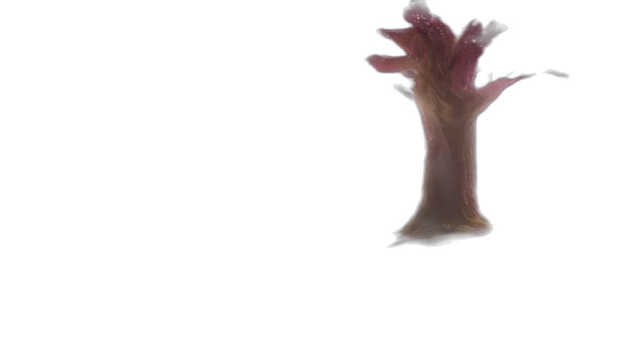 tree, flower, crown, creature transparent PNG cut-out