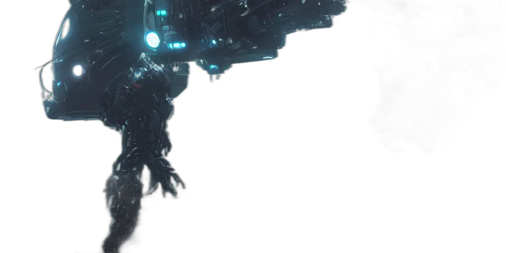 robot, creature, dragon, weapon transparent PNG cut-out