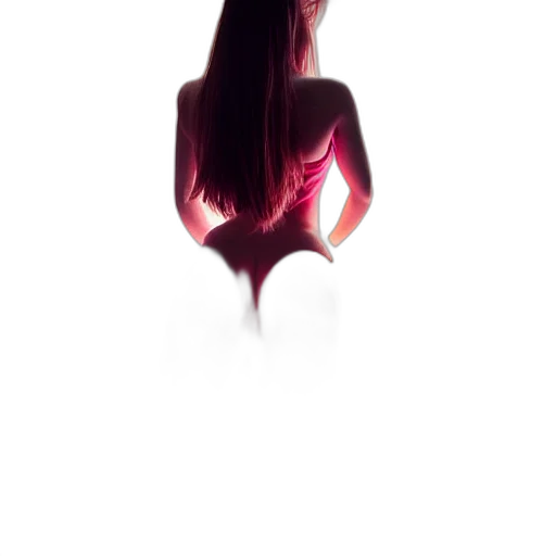 hair, dress, crown, creature transparent PNG cut-out