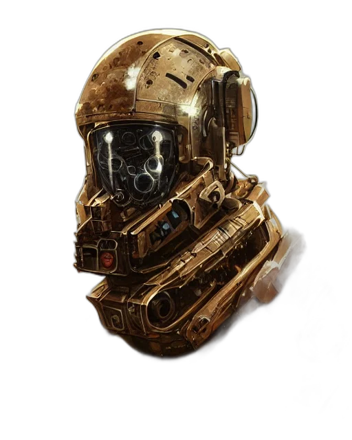 mask, robot, face, jewelry transparent PNG cut-out