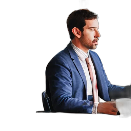 staff, furniture, jacket, 3d render transparent PNG cut-out