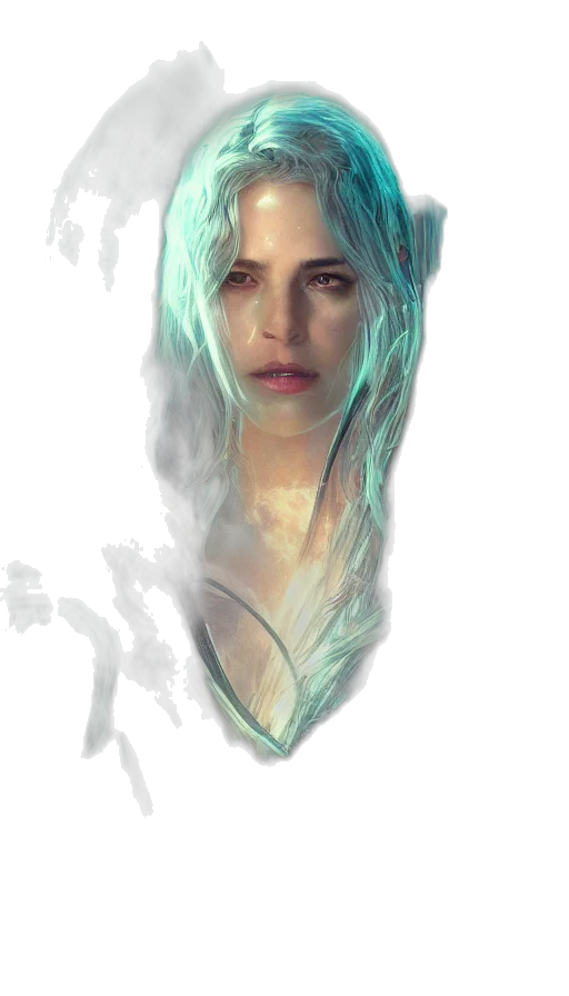 face, mask, creature, hair transparent PNG cut-out