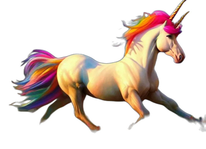 animal, concept art, vaporwave, 3d render transparent PNG cut-out