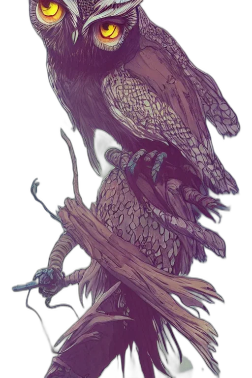 creature, animal, dragon, staff transparent PNG cut-out