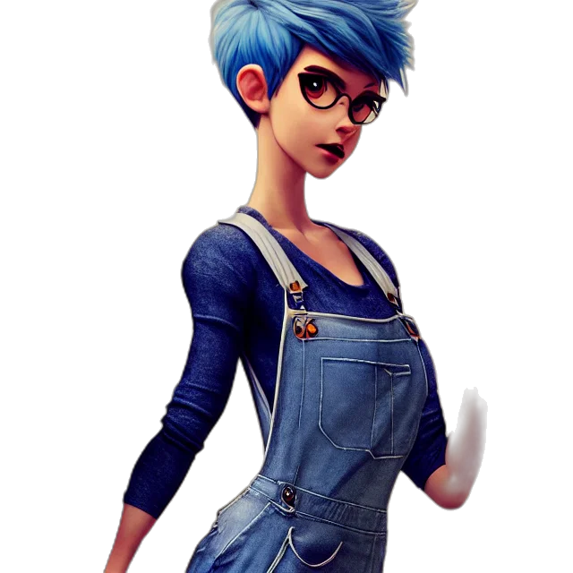 dress, staff, jacket, concept art transparent PNG cut-out