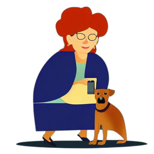 staff, flat, design, illustration transparent PNG cut-out
