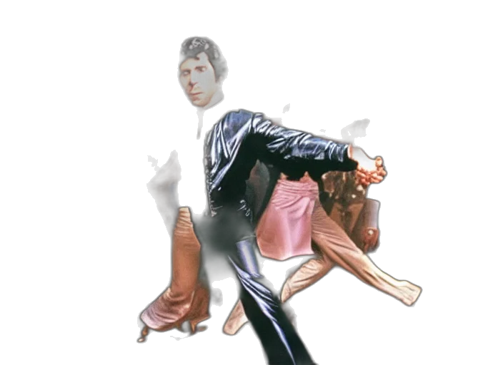 shoes, jacket, umbrella, staff transparent PNG cut-out
