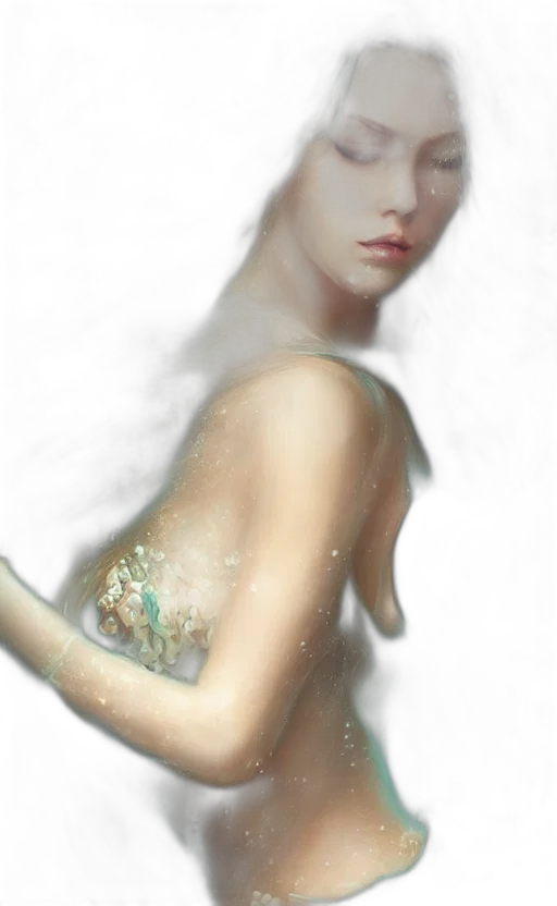 dress, jewelry, robot, face transparent PNG cut-out