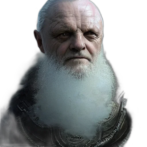 face, dragon, creature, staff transparent PNG cut-out